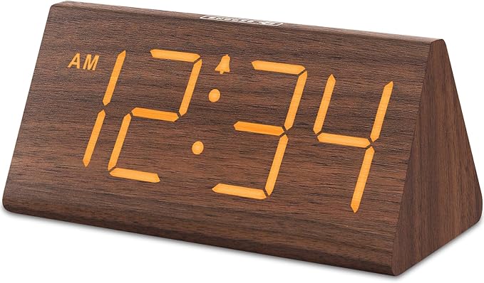 DreamSky Wooden Digital Alarm Clock by DreamSky