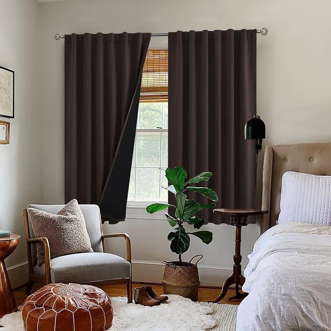 BGment 100% Blackout Curtains 54 Inches Long - Image 9