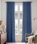 PONY DANCE Extra Long Blackout Curtains 120 inches Long by PONYDANCE