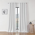 Joydeco Blackout Curtains 120 Inch Length 2 Panels Set, Thermal Insulated Long by JOYDECO