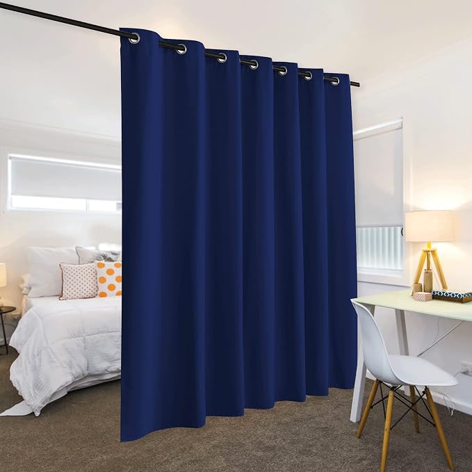 RYB HOME Extra Wide Blackout Curtain Blind Wall Panel - Image 3