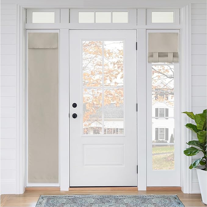 RYB HOME No Drill 12 inch Curtains by RYBHOME