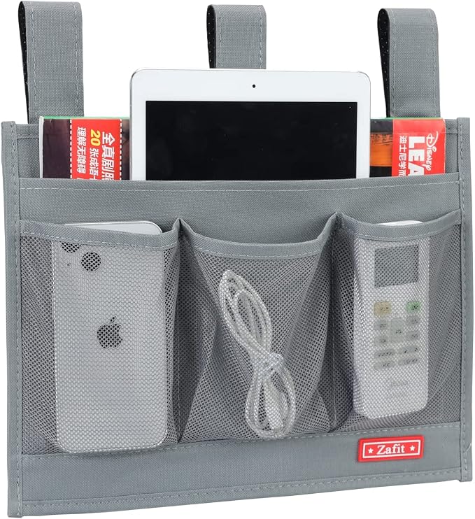 Zafit Hanging Bedside Caddy, Bedside Storage Organizer - Image 2