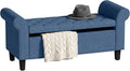 HOMCOM 47" Ottoman wih Storage End of Bed Bench by HOMCOM