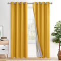 XWZO 100% Blackout Curtain Panels by XWZO
