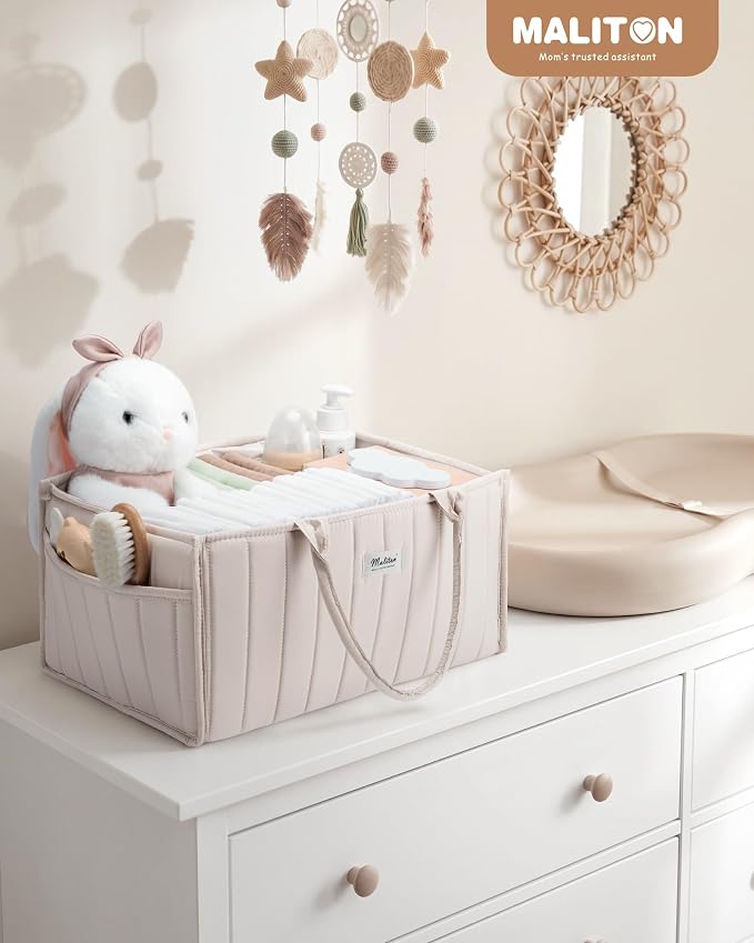Maliton Baby Diaper Caddy Organizer - Image 8