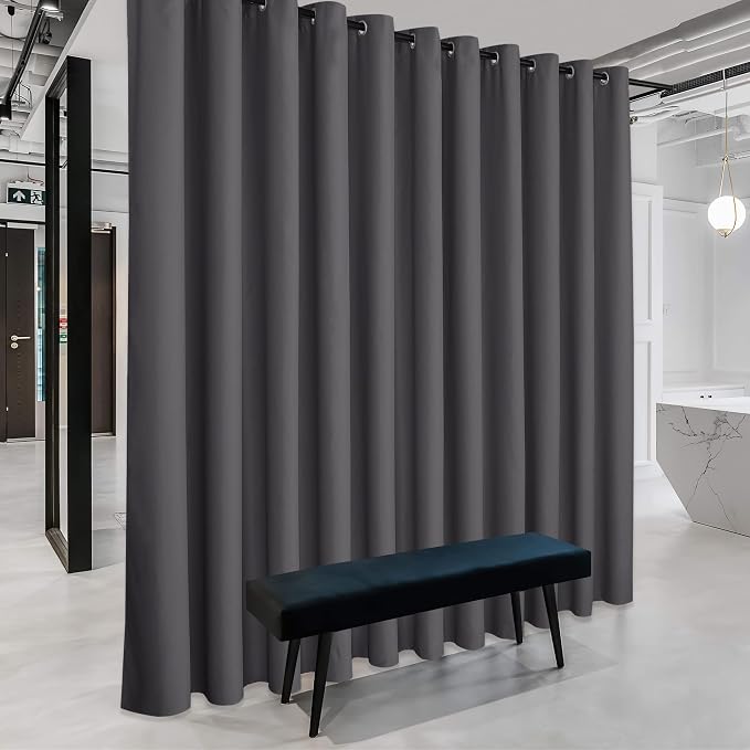 RYB HOME Extra Wide Curtain Blackout Room Divider by RYBHOME