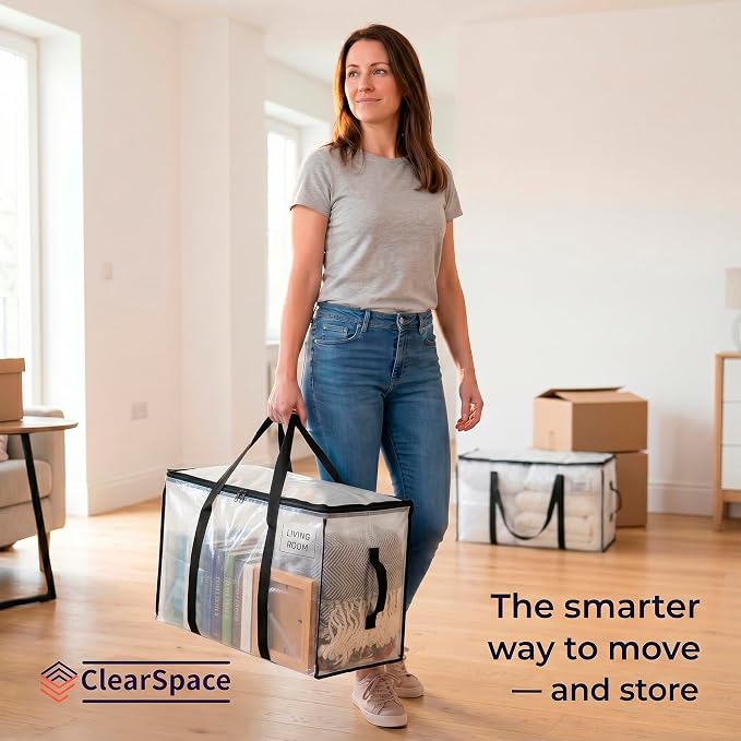 ClearSpace Heavy Duty Moving Bags or Storage Bins - Image 7