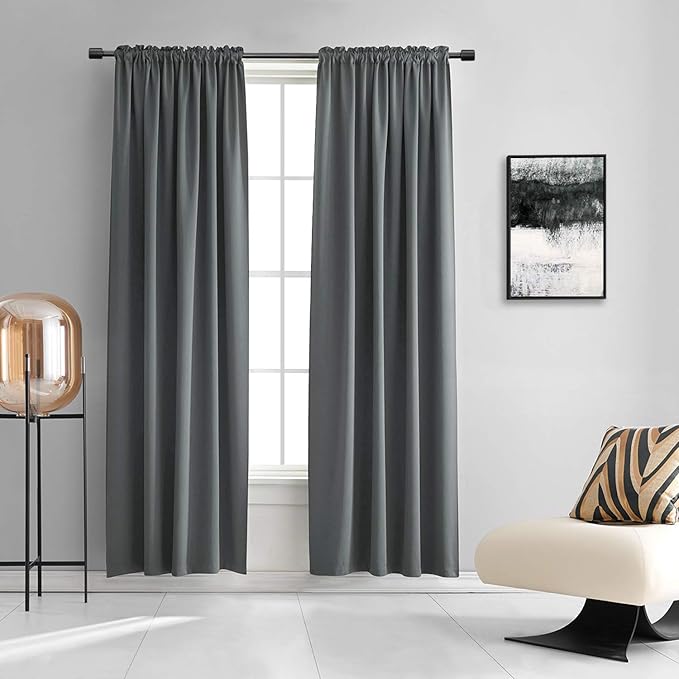 Blackout Curtain Panels by DONREN