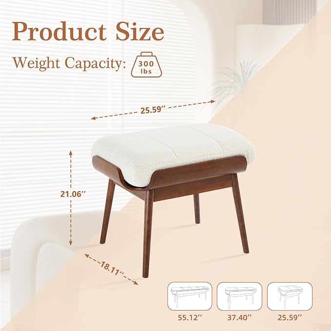 BFZ 25.6" Small Ottoman Bench - Image 3