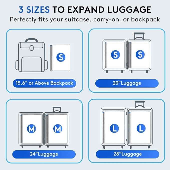 18 Packs Vacuum Bags for Travel - Image 4