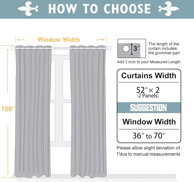 ChrisDowa 100% Blackout Curtains - Image 7