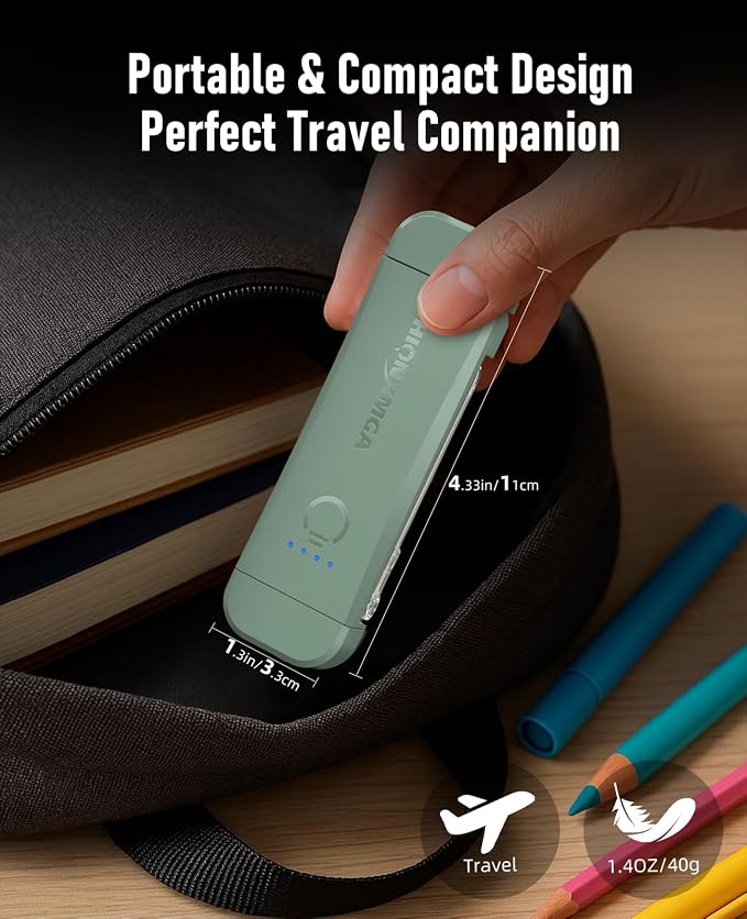 HIONXMGA 2-Pack, Rechargeable Book Lights - Image 6