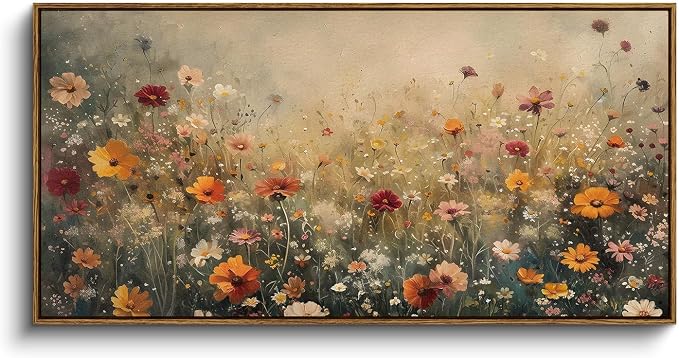 InSimSea Extra Large Framed Vintage Wall Art, Living Room Country Farmhouse by InSimSeaArt
