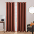 KOUFALL Thermal Curtains for Winter Insulated, Floor Length Curtain Black Out by KOUFALL