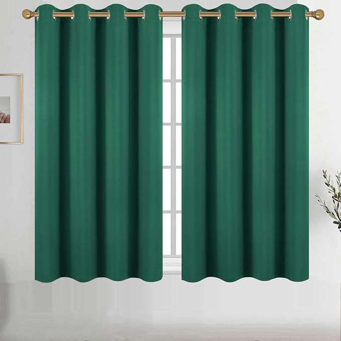 Diraysid Green Grommet Blackout Curtains by Diraysid%2C+refresh+your+life