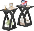 HOOBRO End Table Living Room Set of 2, Narrow Side Table by HOOBRO