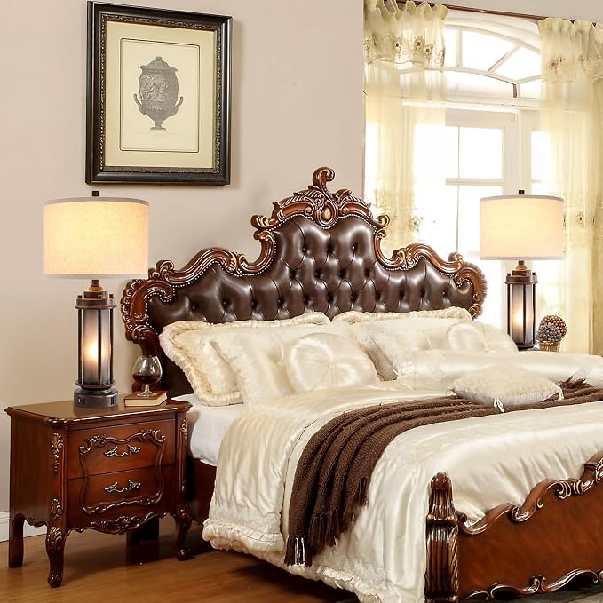AIEAMPDO 25" Farmhouse Lamps for Living Room - Image 7