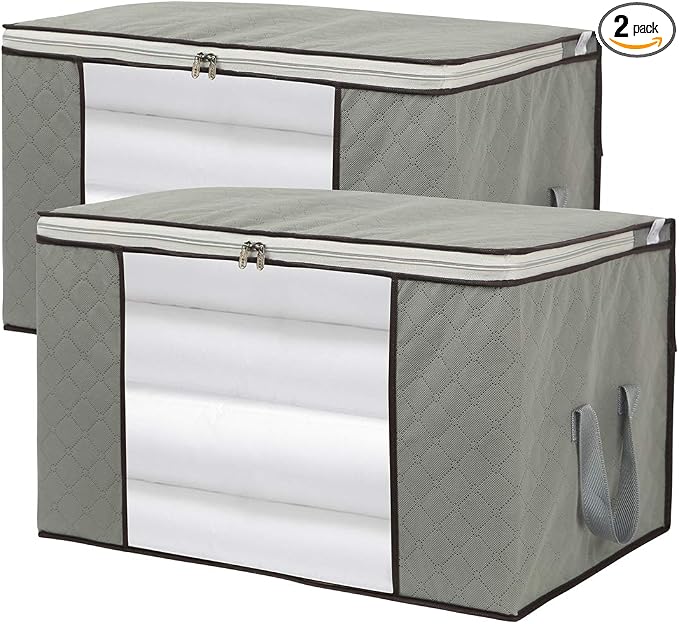 2 Pack Foldable Large Storage Bags by Szxc