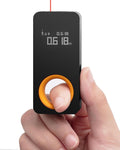 HOTO Laser Measuring Tool, Pocket-Size 98Ft Digital Laser Tape Measure ±2mm Accuracy, USB-C Rechargeable, OLED Display, Ft/M/in Unit Conversion, Real-time Data Sync, Cool Gadgets for Men & Home Use