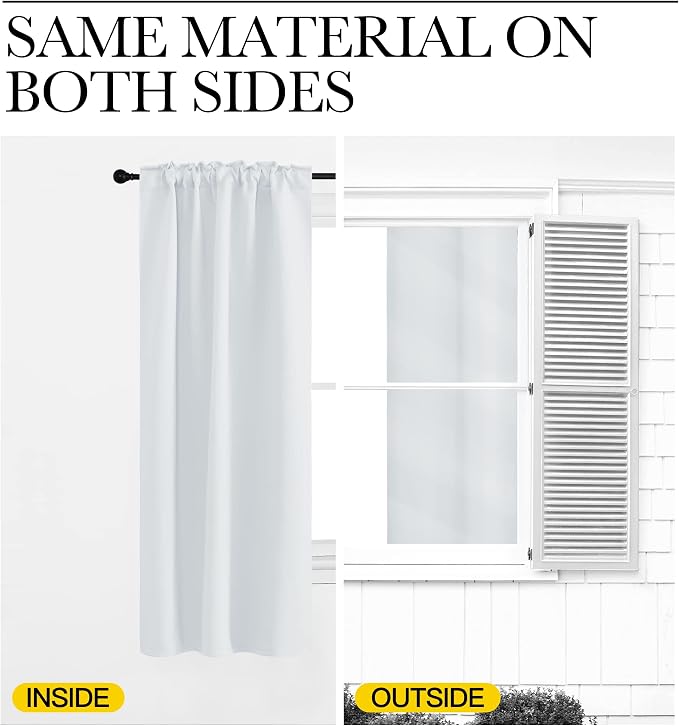 NICETOWN Living Room Darkening Curtain Drapes - Image 6
