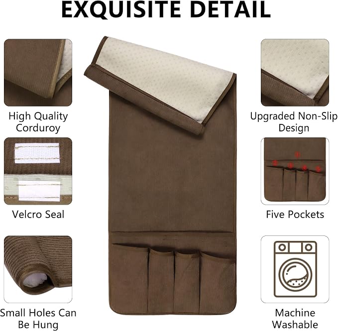 Remote Control Holder, Anti Slip Armchair Caddy Couch Caddy - Image 5