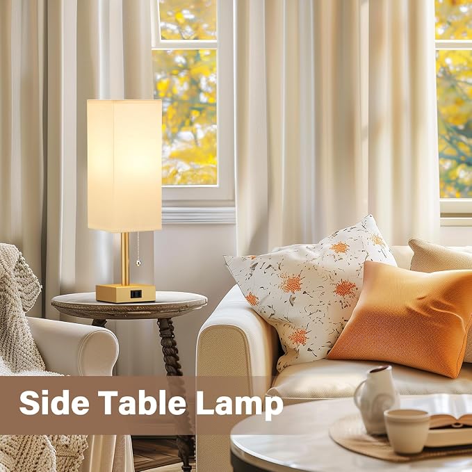Bedside Lamp for Bedroom Set of 2 - Image 7