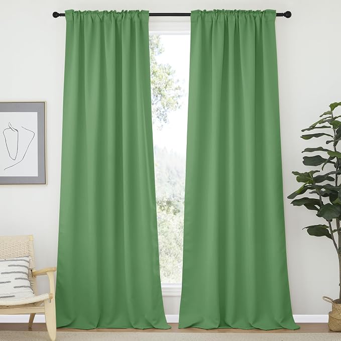 NICETOWN Bedroom Blackout Curtain Panels - Image 2