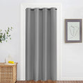 NICETOWN Blackout Silver Grey Living Room Curtain by NICETOWN