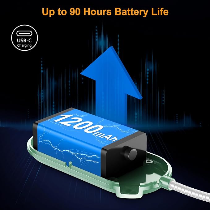 Gritin Rechargeable Book Light for Reading in Bed - Image 6