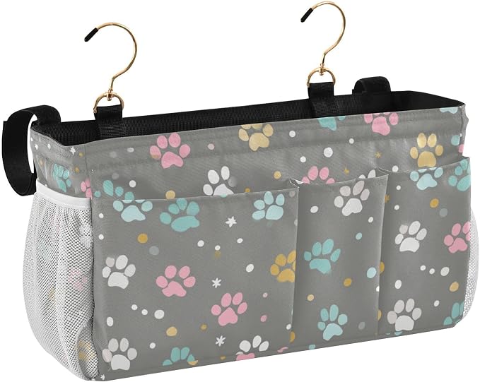 Bedside Caddy Hanging Bunk Bed Caddy Bed Organizer Hanging Pocket - Image 2