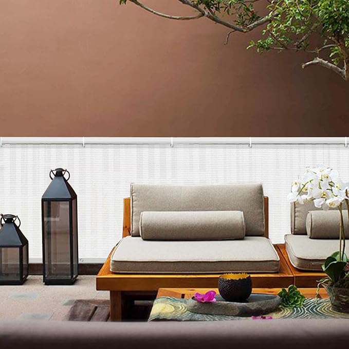 LOVE STORY 3' x 10' Balcony Privacy Screen Cover - Image 6