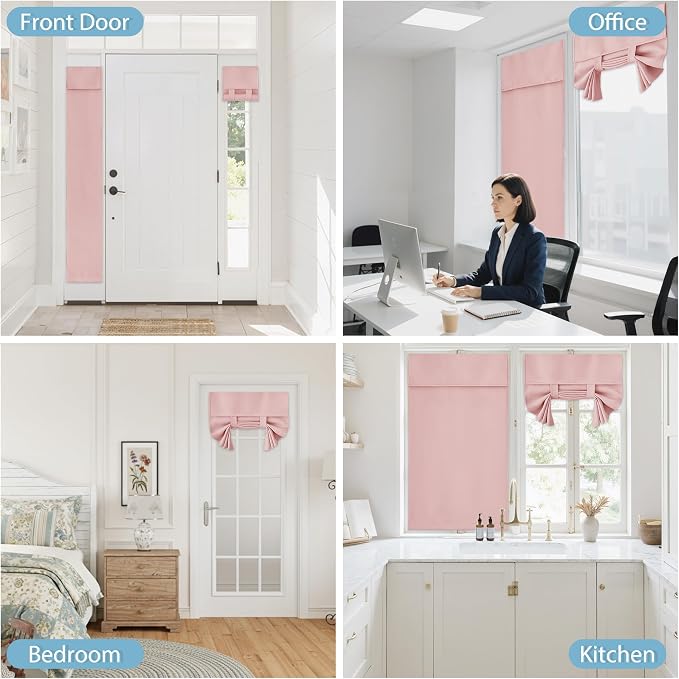 RYB HOME Blackout Curtain Privacy Window Drape - Image 9
