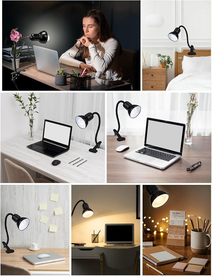 Clip On Gooseneck Lamp - 300W Max - Image 8