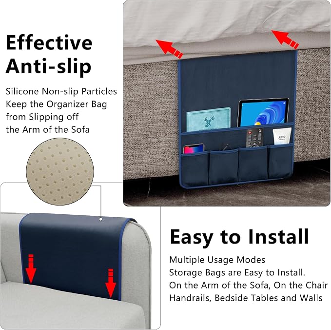 Remote Control Holder for Armchair Caddy, Remote Holder - Image 4