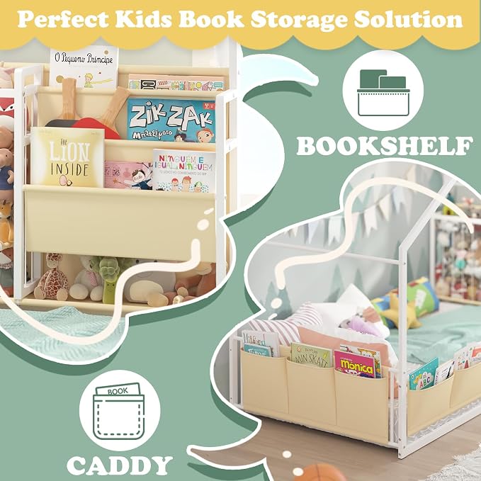 Timy Twin Montessori House Bed - Image 4