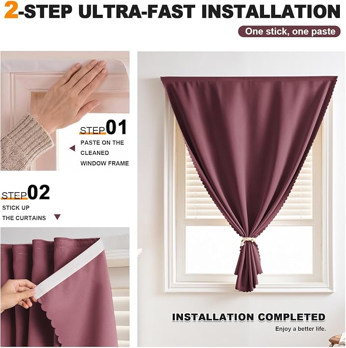 Adhesive Curtains - Image 2