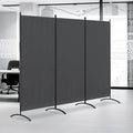 3 Panel Room Divider 6 Ft Folding Screen Room Dividers by Kecreque