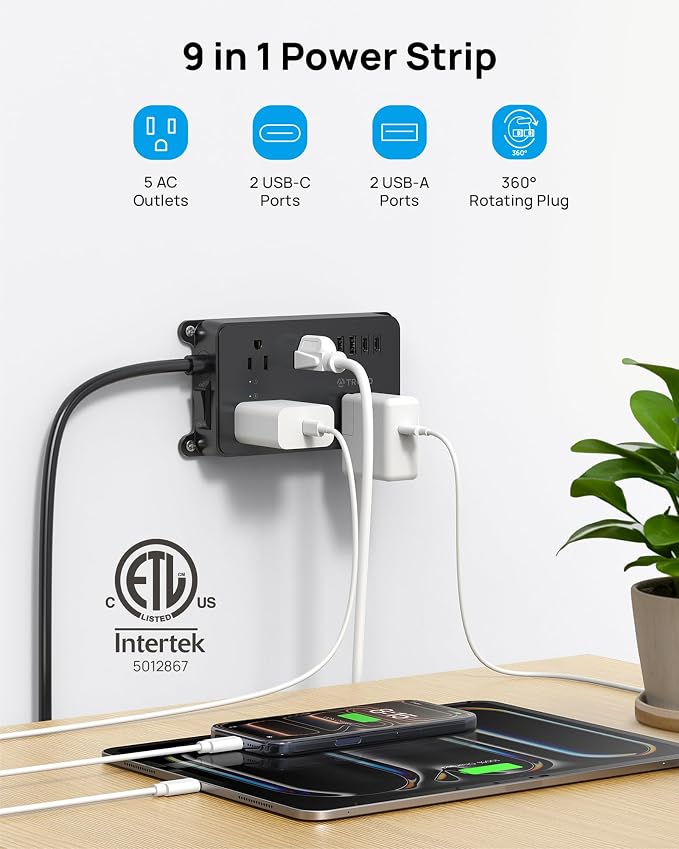 TROND Surge Protector Power Strip - Image 8
