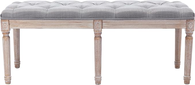 chairus Fabric Upholstered Dining Bench - Image 7