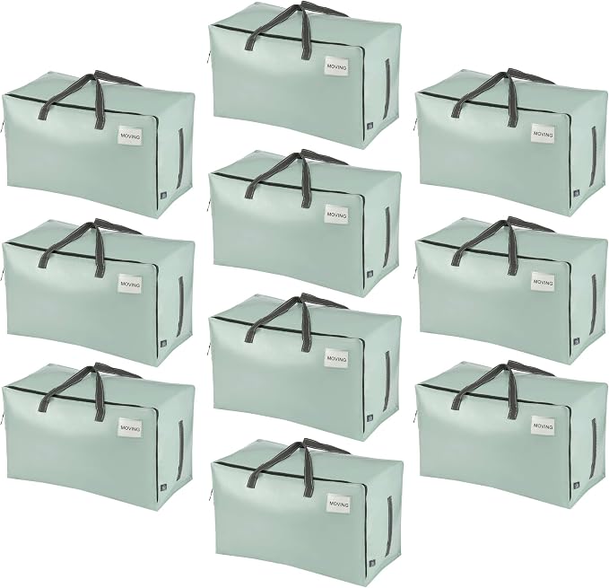 VENO 10 Pack Extra Large Heavy Duty Moving Bags by Veno