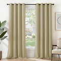 Deconovo Blackout Curtains for Bedroom and Living Room 96 Inches Long | Black by Unknown