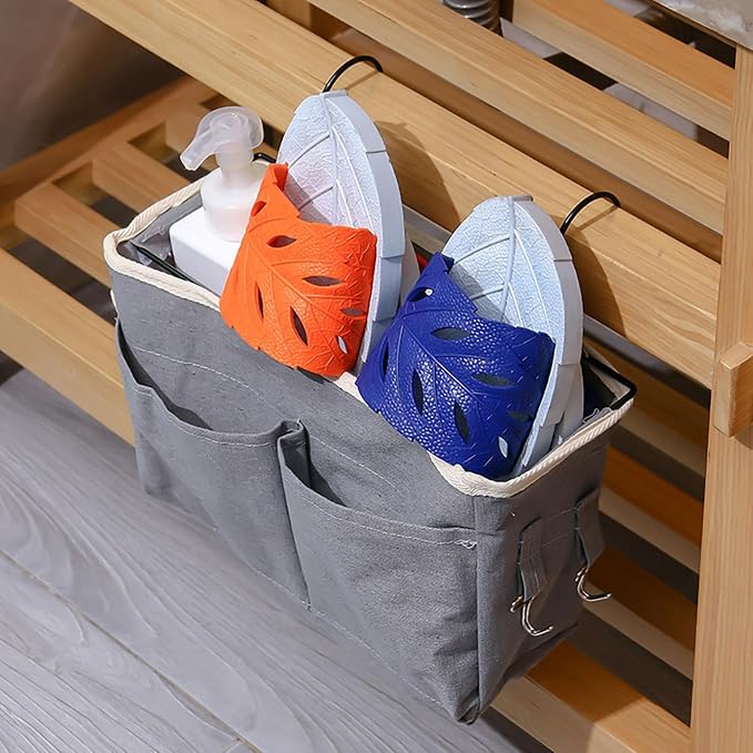 Bedside Caddy, Large Capacity Hanging Bedside Organizer - Image 4