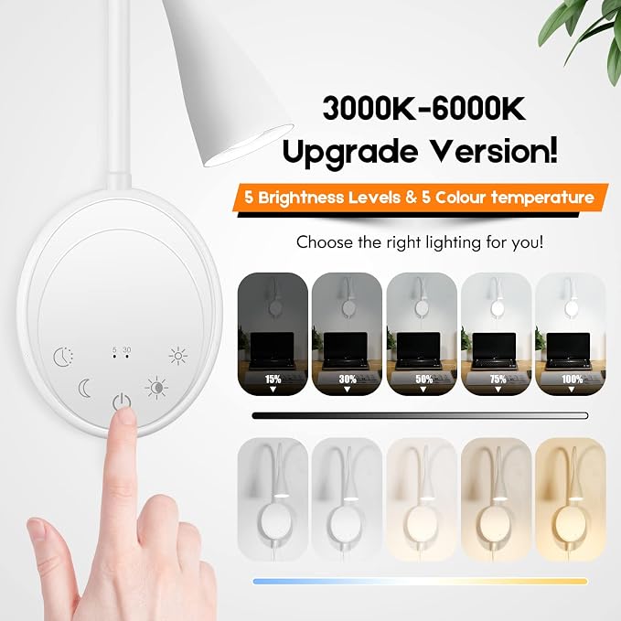 SANKEDOU LED Wall Mounted Reading Light, Book Light - Image 3