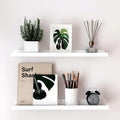 White Floating Shelves for Wall Decor, 24 in Shelf by Unknown