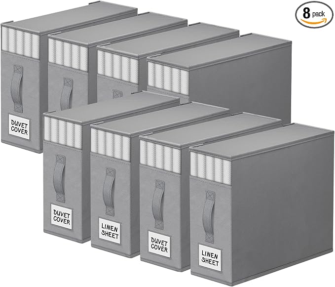 StorageTastic Bed Sheet Closet Organizers and Storage Under Bed Storage | by StorageTastic