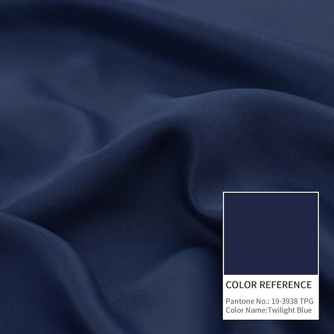 BGment Blackout Curtains for Bedroom 48 Inch Length - Image 7