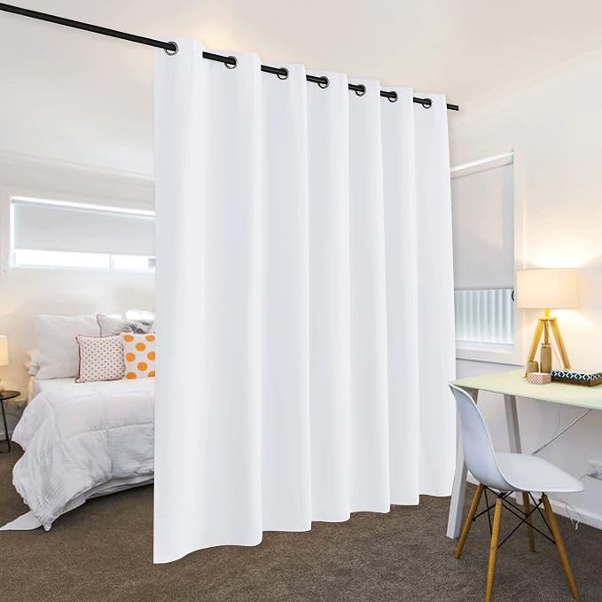 RYB HOME Extra Long Curtains for Home Theater Office Backdrop Dining Room | - Image 3