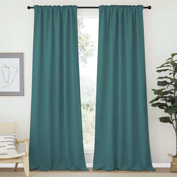 NICETOWN Patio Blackout Curtains and Draperies - Image 2