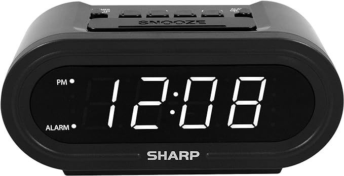 Sharp AccuSet Self-Setting Alarm Clock by SHARP